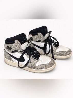 Nike Air Jordan 1 High “Elephant Print” Sneakers – Size 4.5